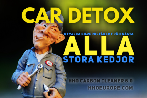 CAR DETOX fina hos landets ledande kedjor för verkstad och bilvård